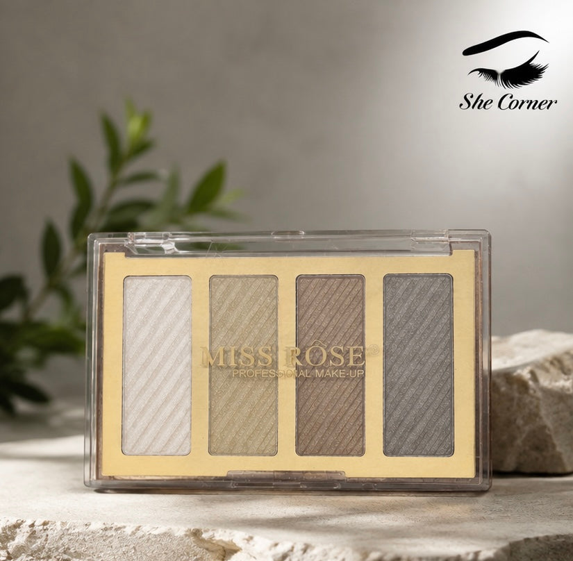 Miss Rose 4 Color Highlighter Powder
