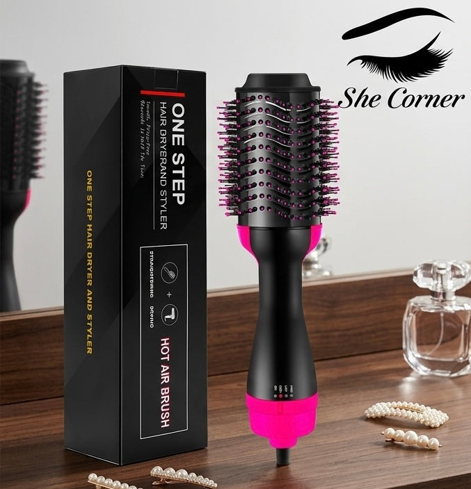 One Step Hair Straightening Brush