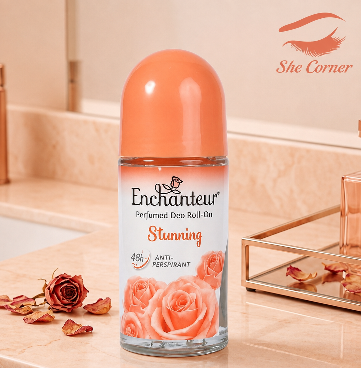 Enchanteur Stunning Roll-On Deodorant