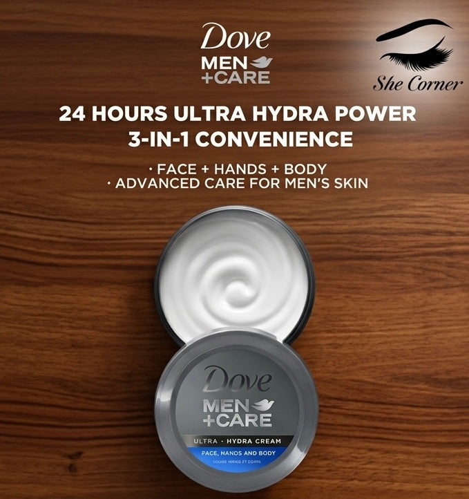 Dove Men+Care Ultra Hydra Moisturizing Cream 150ml