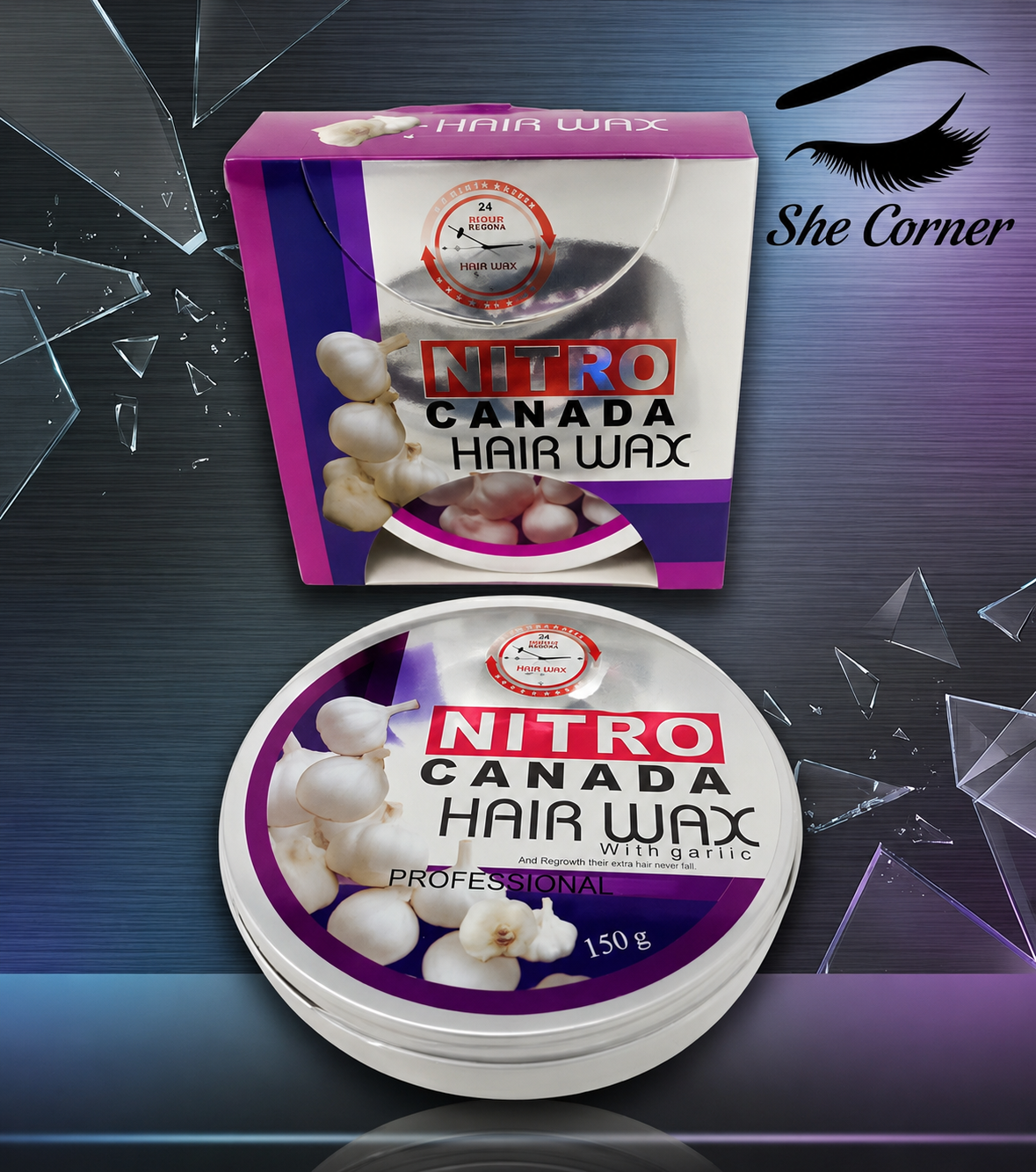 Nitro Wax Garlic Hair Wax